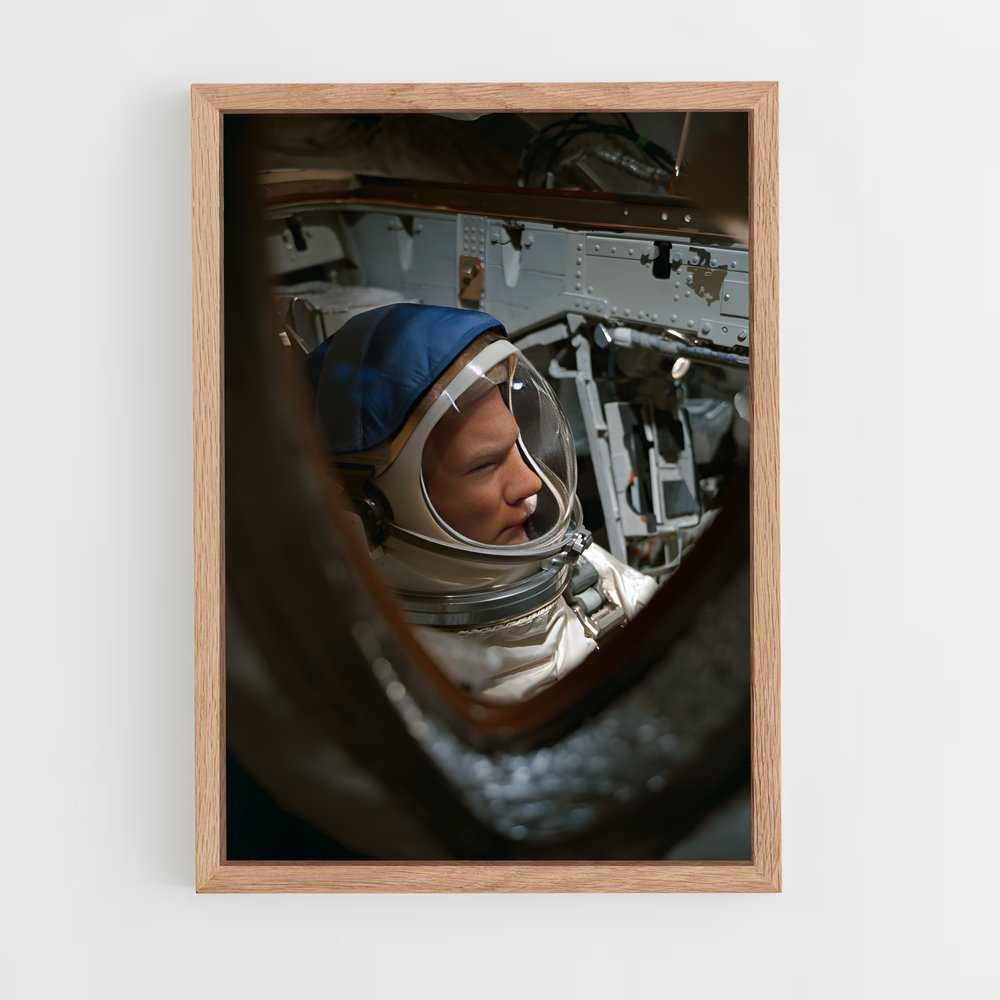 Poster À Travers le Verre des Étoiles – affiche Astronautes (vue 4)